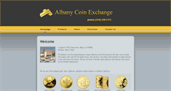 Desktop Screenshot of albanycoins.com