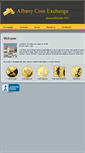 Mobile Screenshot of albanycoins.com
